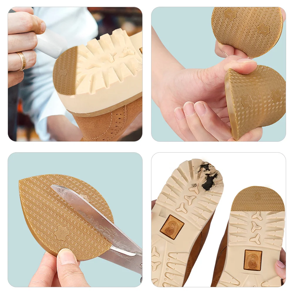 

3Pcs Shoe Heel Repair Pads Non Slip Sole Protectors Universal Shoe Heel Cushion Sneaker Sole Patches Sneaker Pads