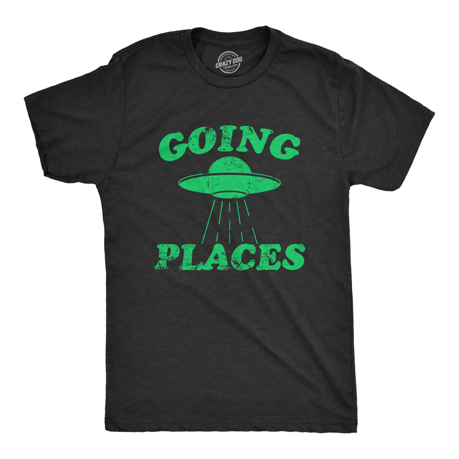 

Mens Going Places T Shirt Funny Alien UFO Abduction Joke Tee For Guys