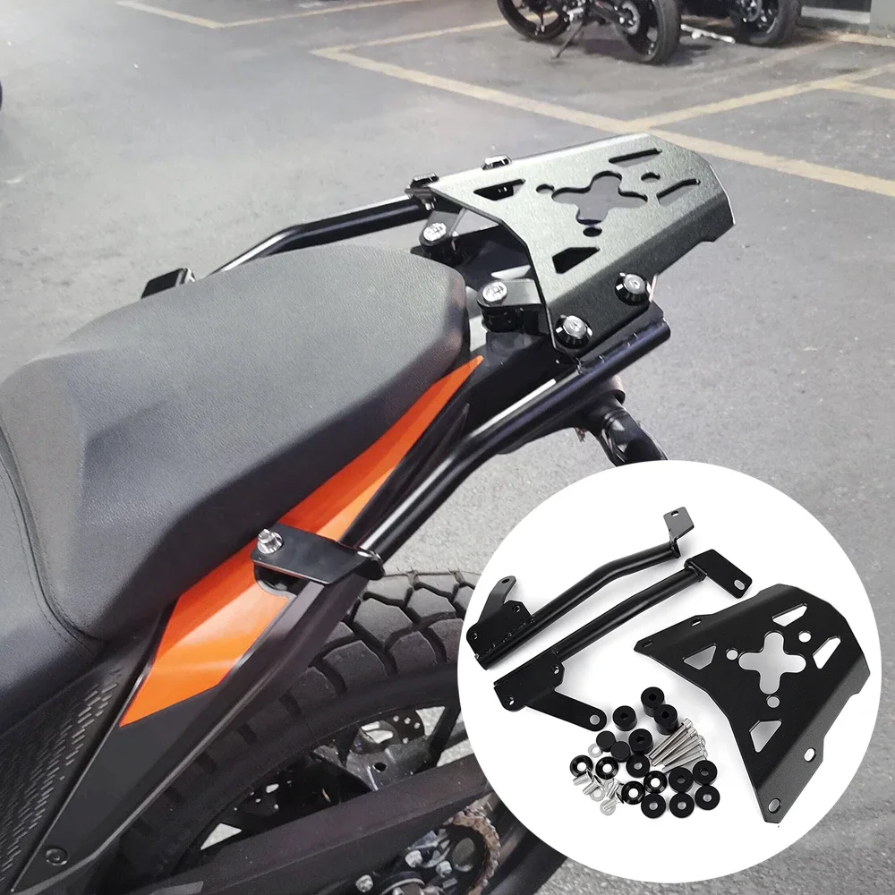 

For KT/M 390 Adv 2021 Adventure accessories Motorcycle Rear Luggage Rack Cargo Top Case Rear Carrier Support Bracket 2021-2024