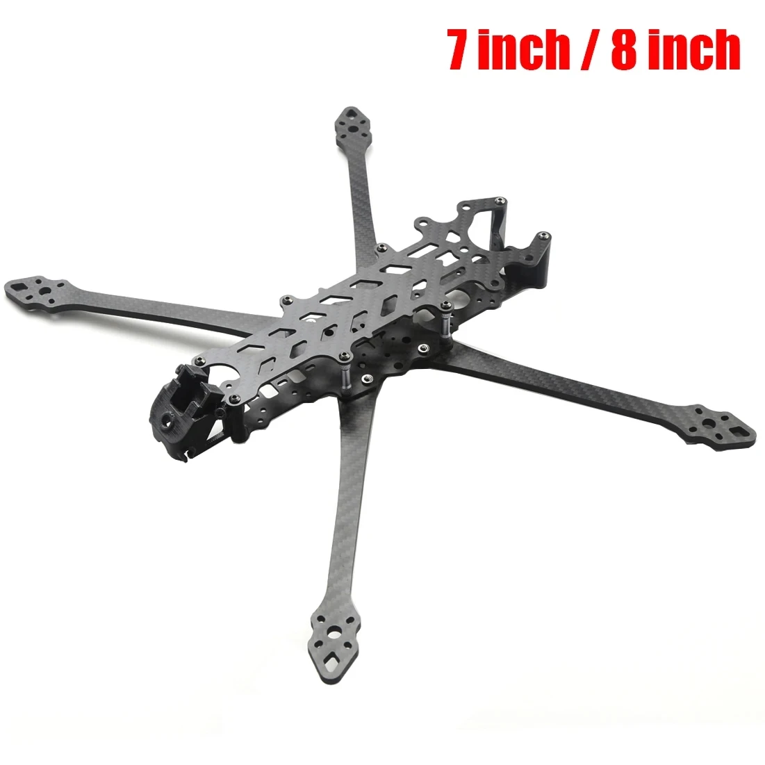 RC Poisonous Bees 7 inch 295mm / 8 inch 375mm Wheelbase FPV Carbon Fiber Freestyle Frame Kit Suitable for Long Range Drone