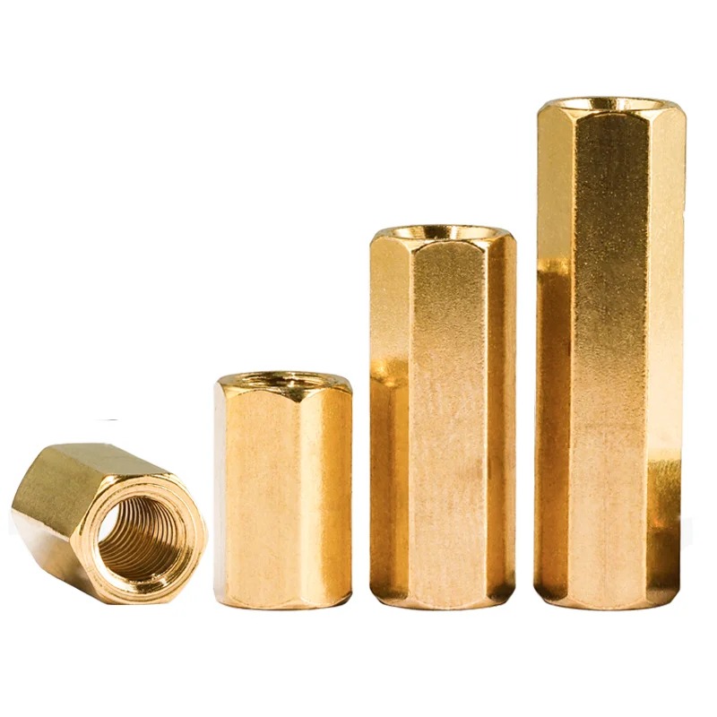 Double End Female Thread Hex Brass Standoff Spacer M2 to M3 for PCB Motherboard Chassis Isolation Fixing