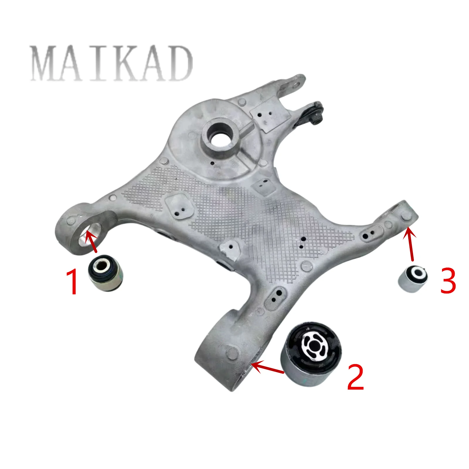 

6PCS/set Front lower control arm bushings kit for Land Rover Discovery Sport L550 LR076678 LR076679
