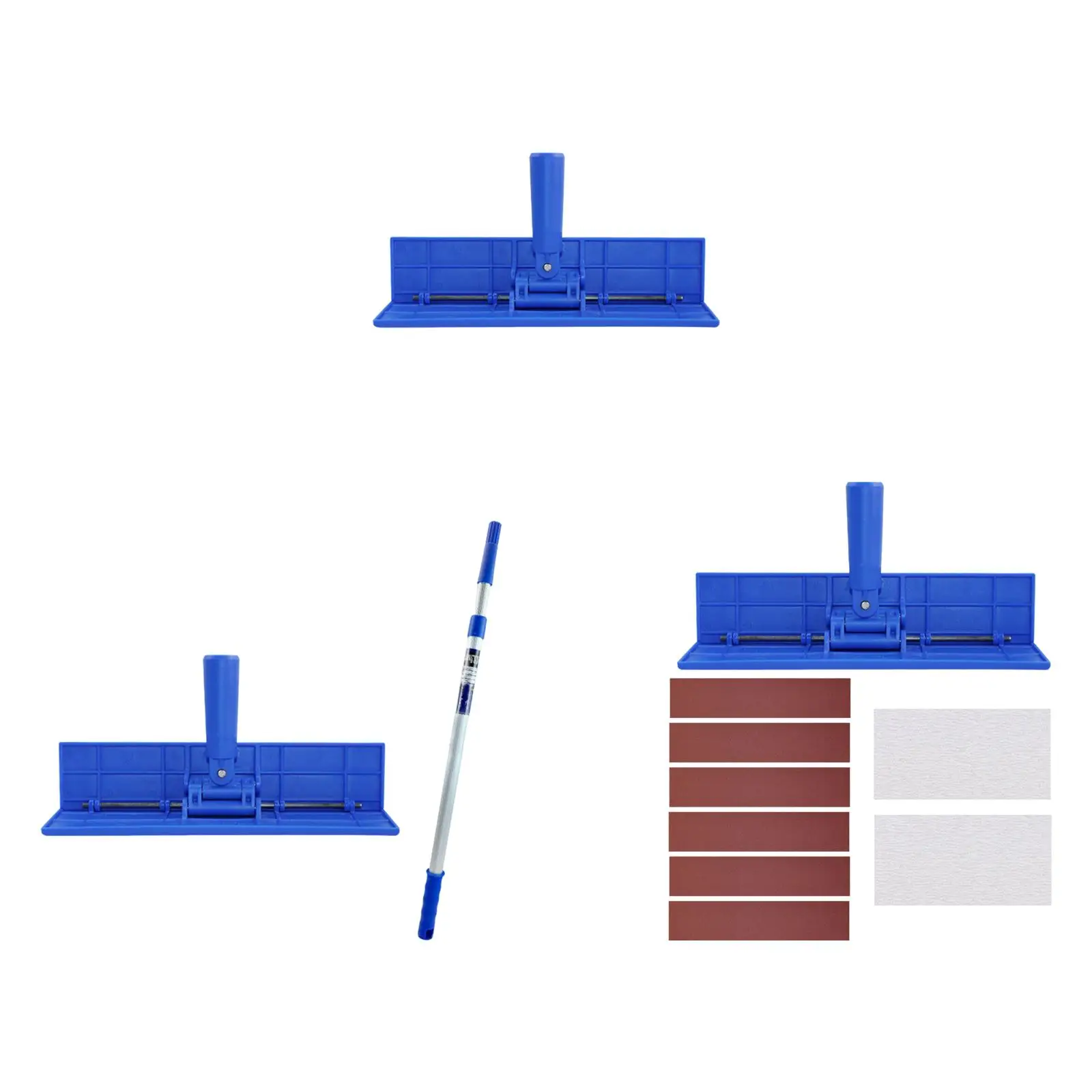 

Sandpaper Holder Labor Saving Convenient Rotating Professional Sanding Head Putty Finishing Tool for Smoothing Wall Ceiling