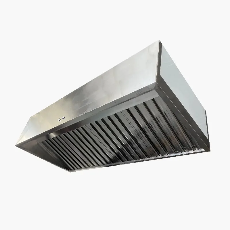 

High Quality Modern Ductless Commercial Range Hood Machine Stainless Steel Commercial Kitchens Hoods for Restaurant Kitchen