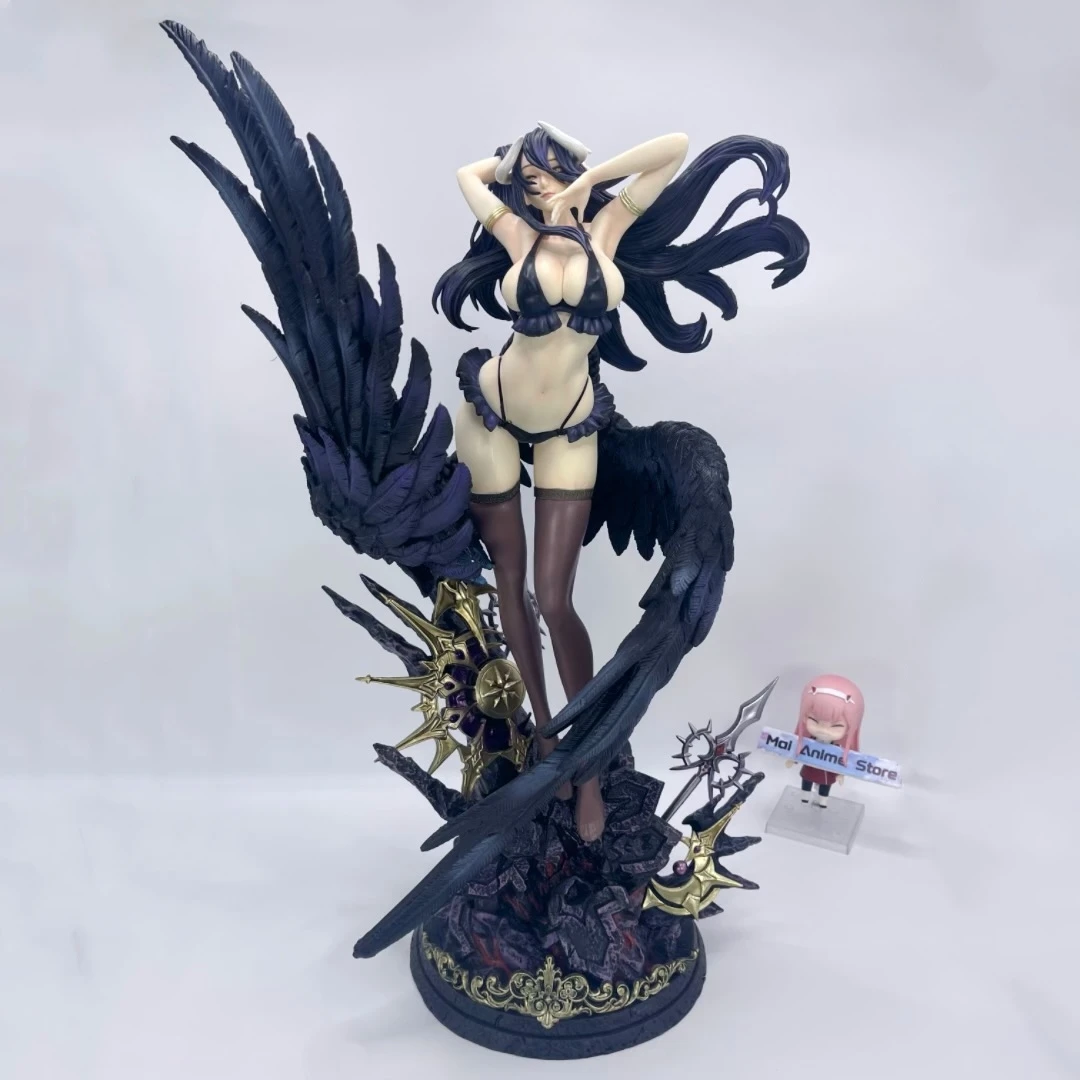 شخصيات أنمي أفرلورد ألبيدو ، شخصيات مثيرة للبنات ، ملابس سباحة ألبيدو أفرلورد ، مجموعة دمى ، هدايا نموذجية