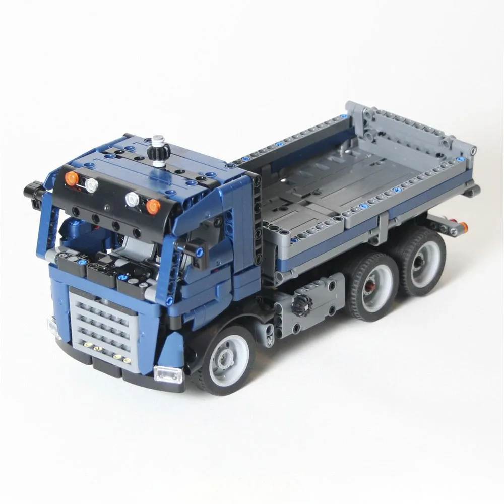 MOC-212694 42203 Update Truck Tipper Car Model Building Blocks City Technology Truck Toy DIY Children's Birthday Gift Set 587PCS