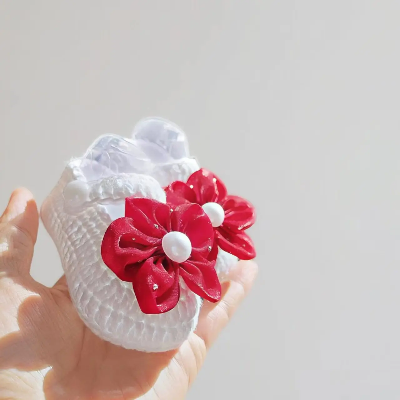 

Детские прогулочные туфли ручной работы, детские садовые туфли в форме трехмерных блестящих цветов и жемчуга, обувь для крещения новорожденных, блестящая обувь на мягкой подошве для фотосессии