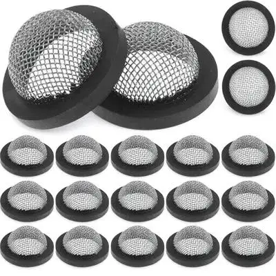 20Pcs Steel Wire Mesh Gasket Hose Washer 3 4 Inch Garden Hose Filter Screen Inlet Strainer Gasket Water Filter
