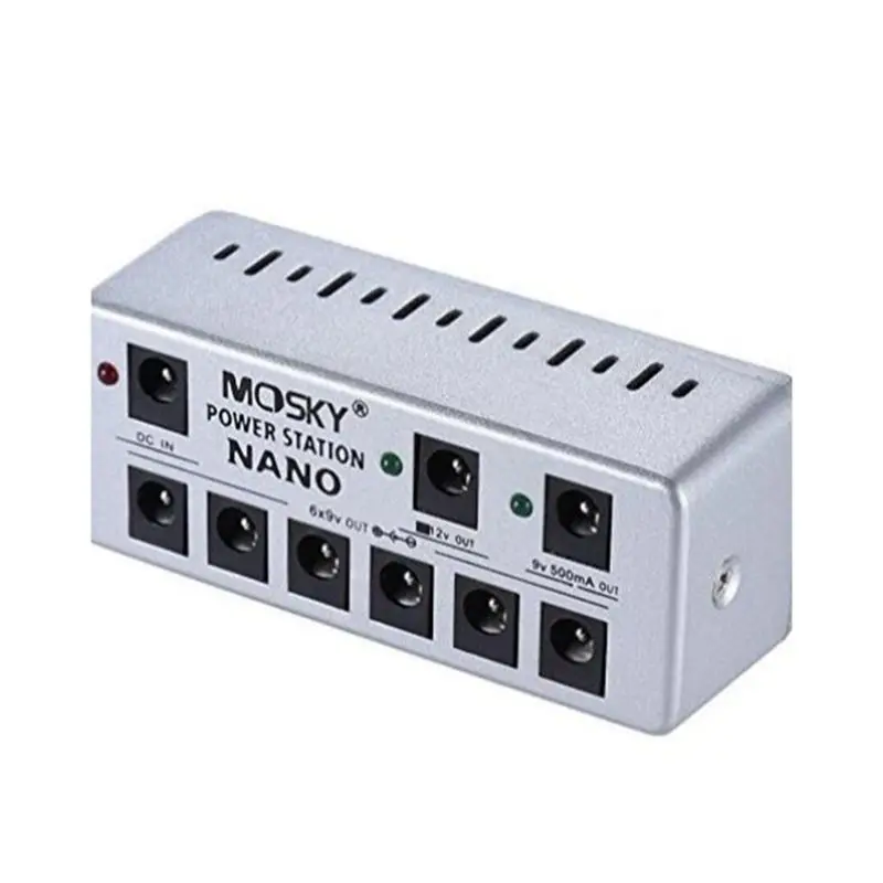MOSKY Nano Station Nano Power Station Mini Guitar Effect Pedal Power Supply System Supporting Guitarra Effect
