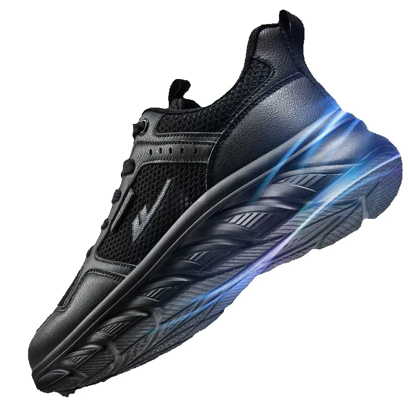 Pull-back Shoes Men's Sneakers 2026 New Spring And Summer Breathable Mesh Casual Shoes Lightweight Soft-soled Running Shoes_vogvips.com