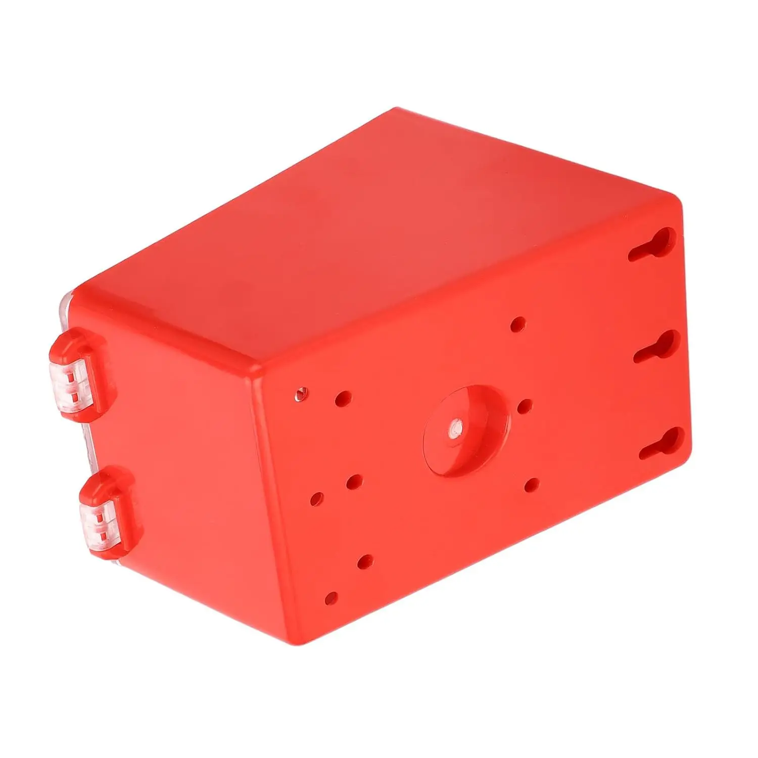 Lockout Tagout Box, Portable Wall Mount Group Lock 8 Hole Key Station with Transparent Panel