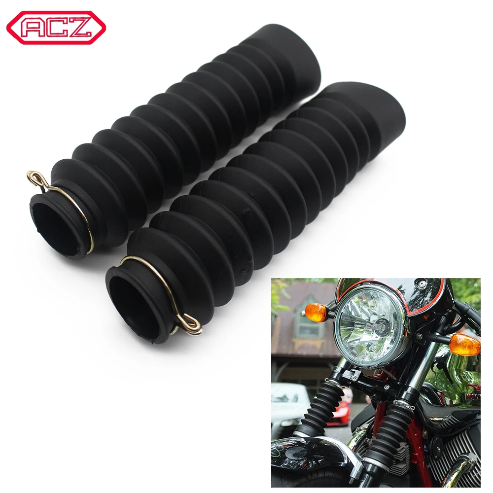 Motorcycle Front Fork Rubber Cover Cap Shock Absorber Dust Proof Sleeve Anti-Dust Seal for Honda CG125 CG 125 125cc