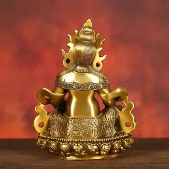 Měděné ozdoby boha bohatství s motivem feng shui, socha Buddhy, dekorace do domácí kanceláře 8 nejlepší prodej socha mamonu - №7