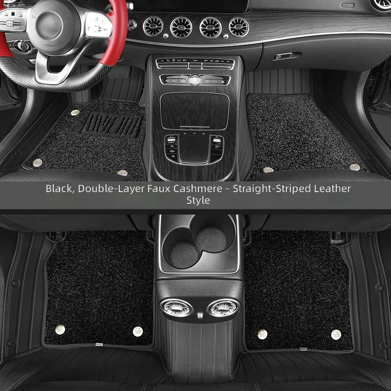Car Floor Mats, Leather Pads for Audi A7L Q5L Q3 Q7 Q2L, Custom Fit Full Surround Foot Mats, Vehicle Accessories view 2