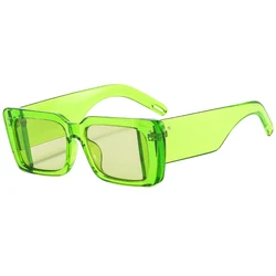 Fashion Square Sunglasses For Women Men Retro Big Frame Luxury Designer Sun Glasses Ins Trending Shades UV400 Ladies Eyeglasses