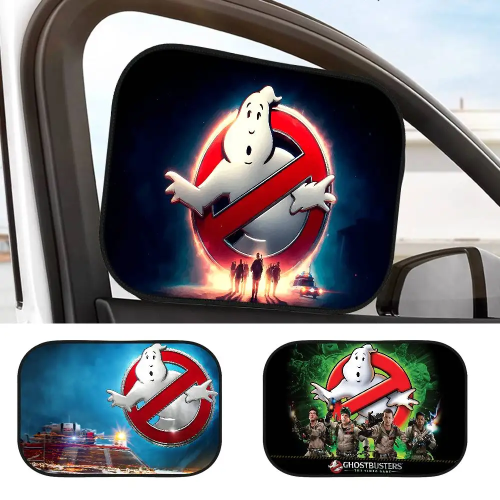 

Movie G-Ghostbusters Various Car Side Window Sunshade Sun Block Film Cloth Sun Visor UV Protection Curtain Car Sun Shade Cover