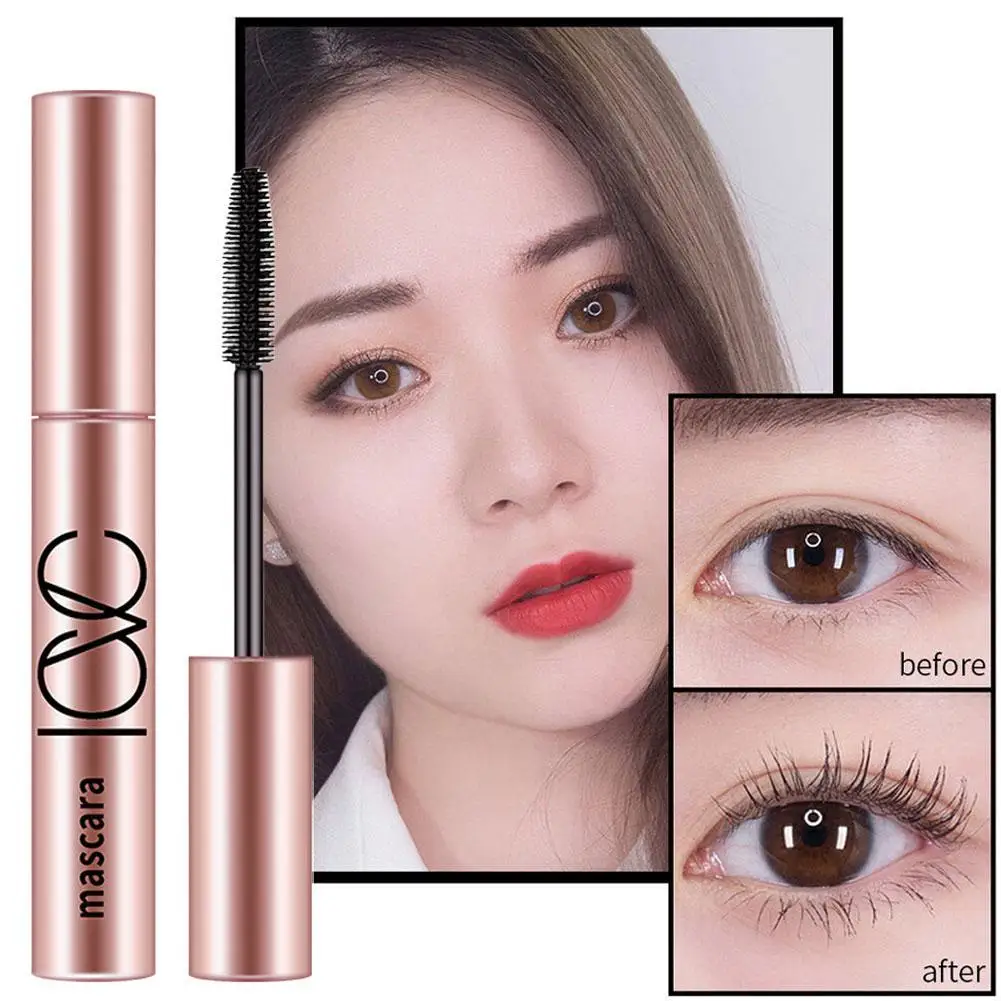 Mascara allongeant et épais, longue durée, imperméable, Extension de cils, brosse, maquillage de beauté, Mascara cosmétique