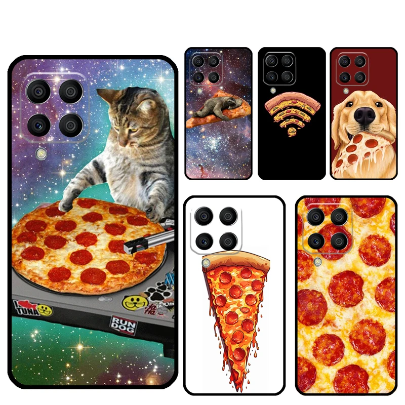 Pizza Food Bacon Cheese For Samsung Galaxy M35 M55 M15 M12 M13 M14 M34 M54 M33 M53 M21 M31 M11 M32 M52 M06 M16 Case