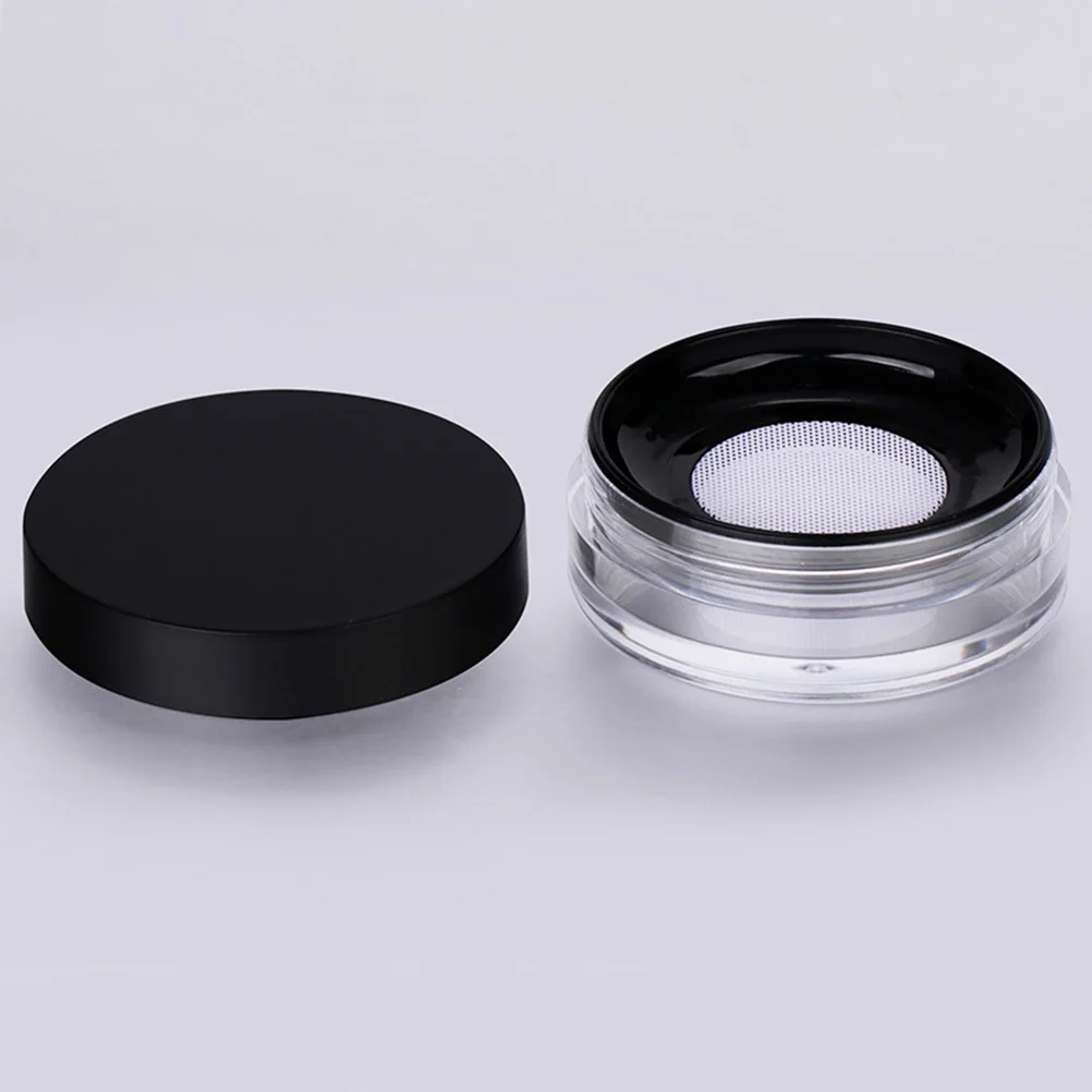 

2pcs Powder Case Portable Plastic Box for Travel Outdoor High Quality Sealing Leak Proof Gifts Makeup Container