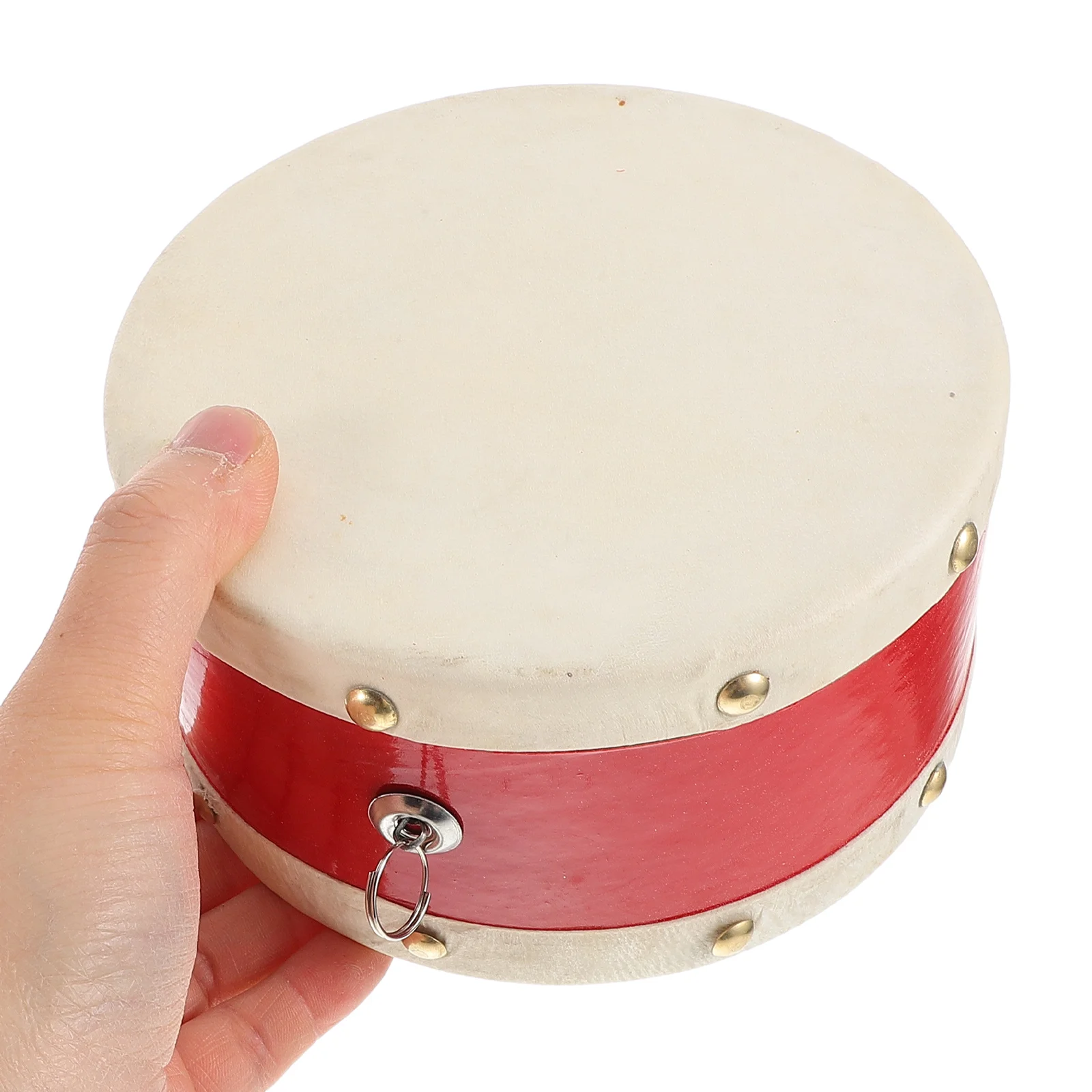 

Sheepskin Drum 5 5 Inch Double Sided Snare Percussion Instrument Students Preschool Toy Drumsticks Beginner Practice Durable