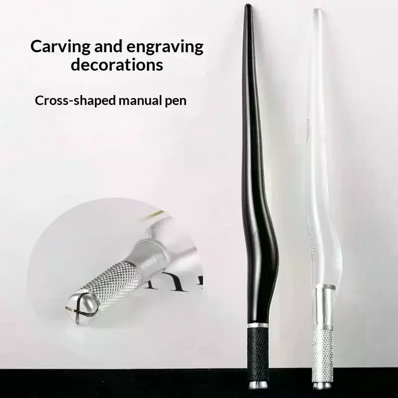 

1pcs Microblading Tebori Pen PCD Microblade Needle Holder Eyebrow Permanent Makeup Manual Tattoo Pen