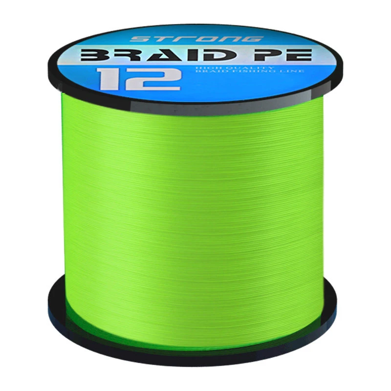 8 12 16 Strands Braided PE Line Fishing Lines Ultra Smooth Strong Tensile Sinking Long Cast Dyneema Main Line Fishing Tackle Set