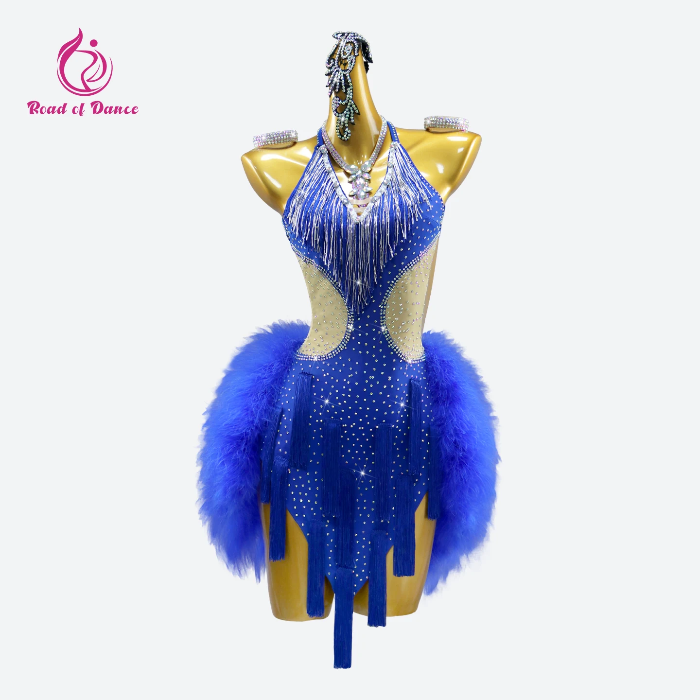 Stroje do tańca latynoamerykańskiego dla dziewcząt 2025, strój cheerleaderki, karnawałowy strój damski na zawody, występ, ćwiczenia, elegancki strój do samby