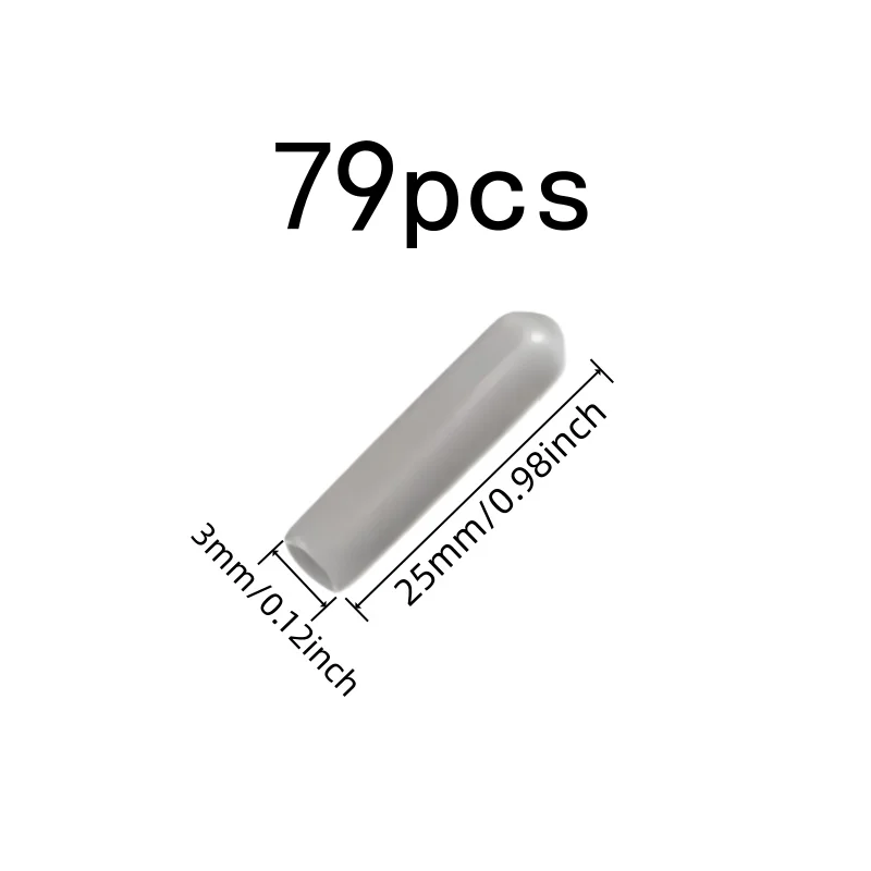79 pcs Dishwasher Rack Caps, Easy Push-On Install for Sharp Edge Covering, Multipurpose, Versatile, Practical
