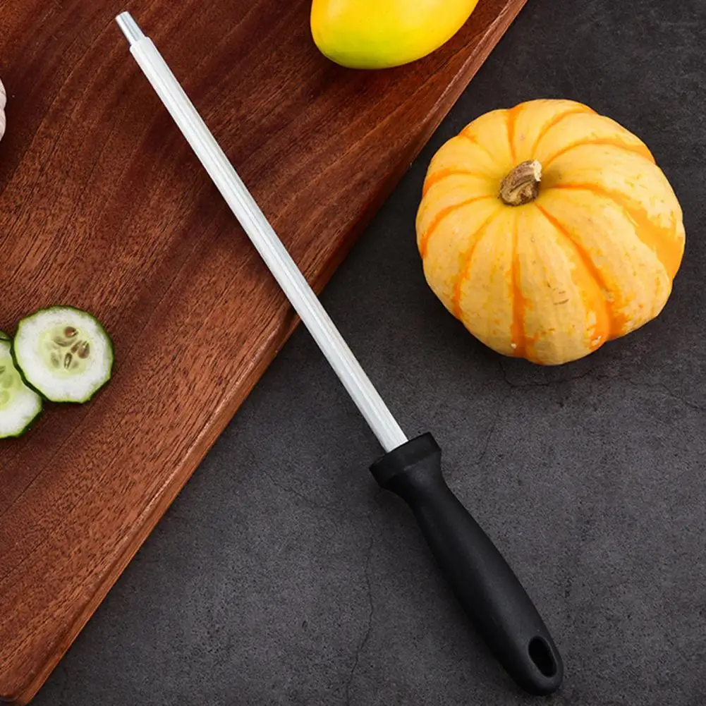 Smooth Surface Blade Sharpener Ergonomic Design Sharpener Bar High Carbon Steel Honing Rod Set for Kitchen Cutter Sharpening