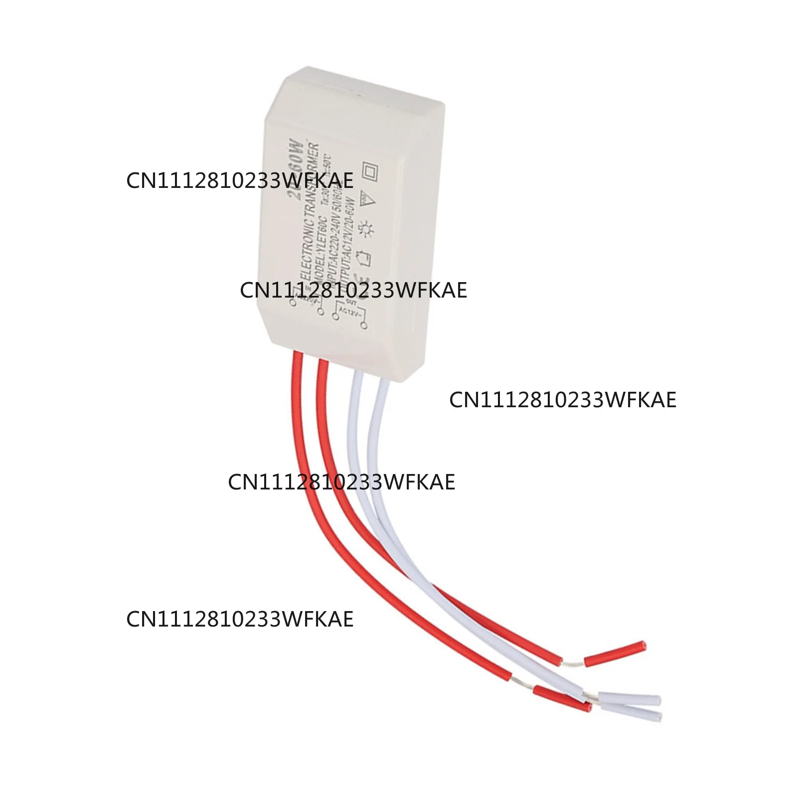 220V to 12V electronic, voltage converter 20 to 60W intelligent power driver