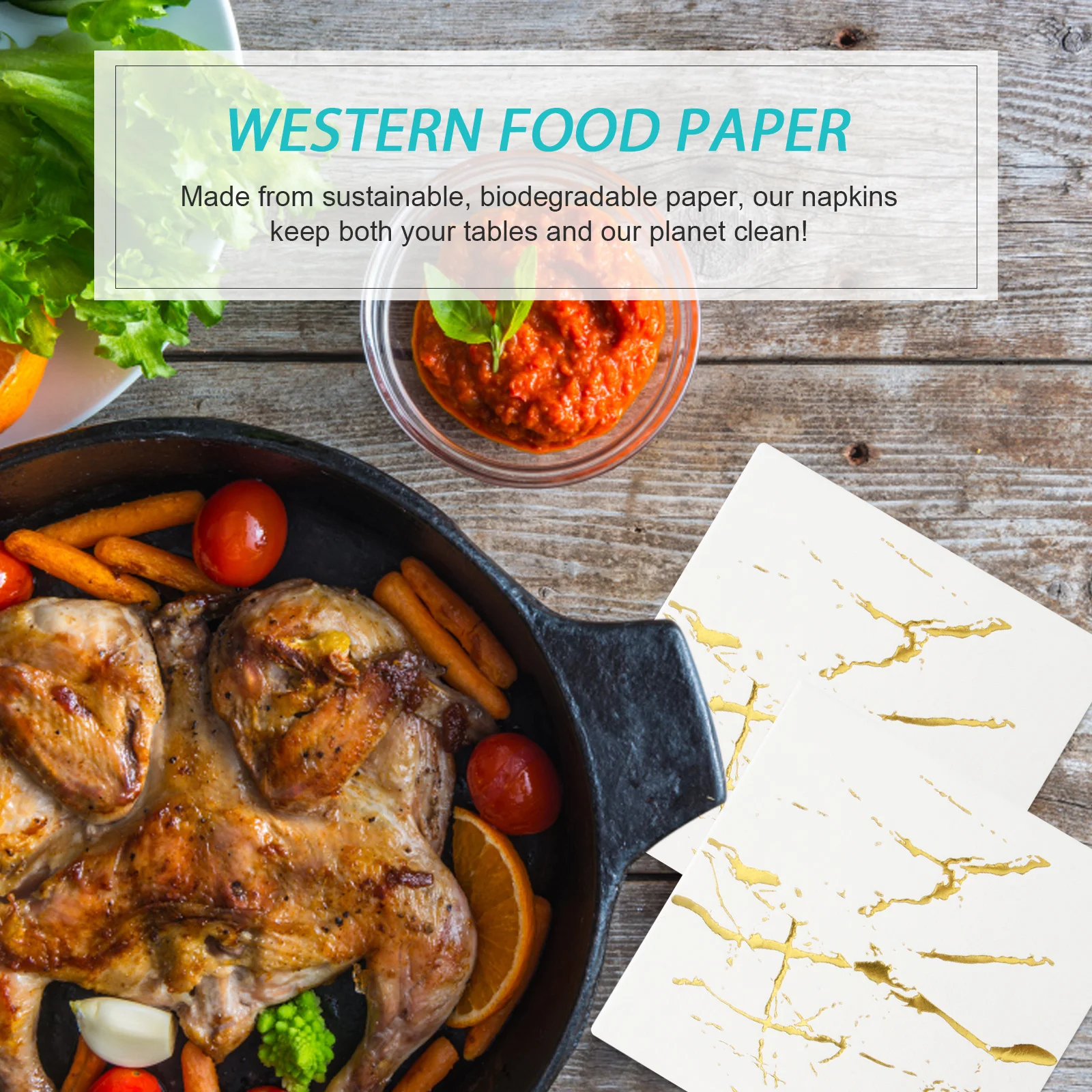 

20Pack Marbling Painting Disposable Paper Napkins Large Absorbent Decorative Dinner Supplies Party Wedding Shower Birthday