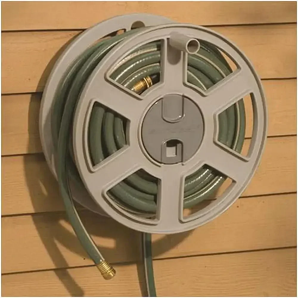 

100 Ft. Sidewinder® Mounted Resin Hose Reel Taupe | USA | NEW