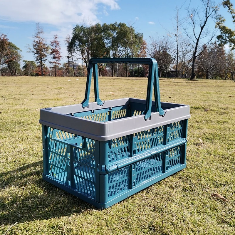 

Foldable Picnic Basket, Shopping Nets, Popular Japanese Outdoor Home Handheld Basket, Supermarket shopping basket