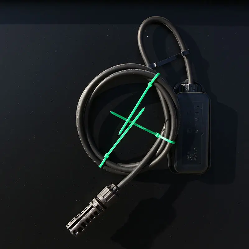 PowMr 410 واط لوحة طاقة شمسية سوداء بالكامل مع مجموعة دعامة للشرفة لوحة طاقة شمسية مقاومة للماء مصدر طاقة منزلي مناسب كهربائي منزلي