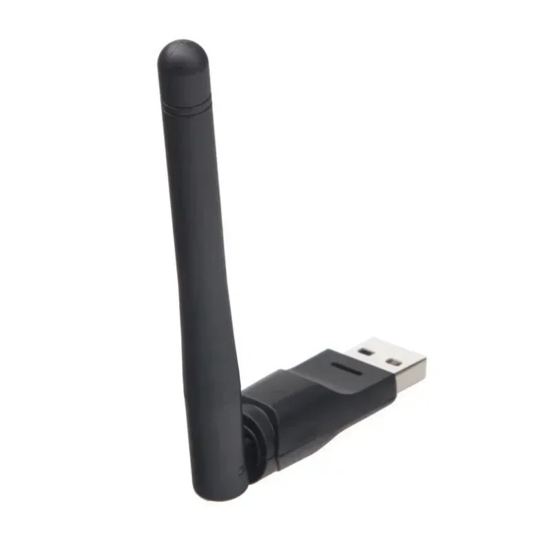 150Mbps MT7601 Wireless Network Card Mini USB WiFi Adapter LAN Wi-Fi Receiver Dongle Antenna 802.11 b/g/n for PC Windows RTL8188