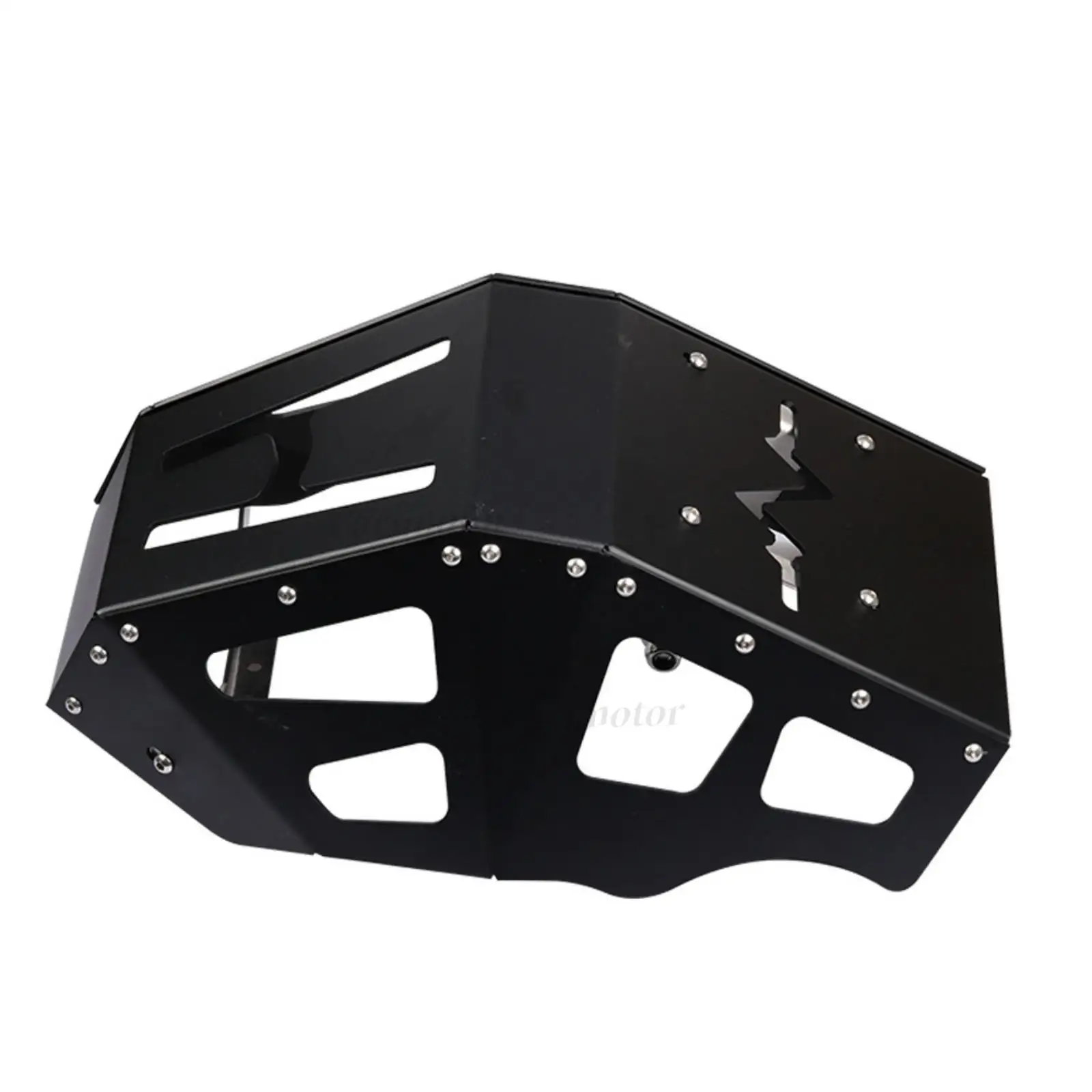 Motorbeschermer beschermhoes skidplate-beschermer voor Suzuki V-strom 650 DL 650 zwart