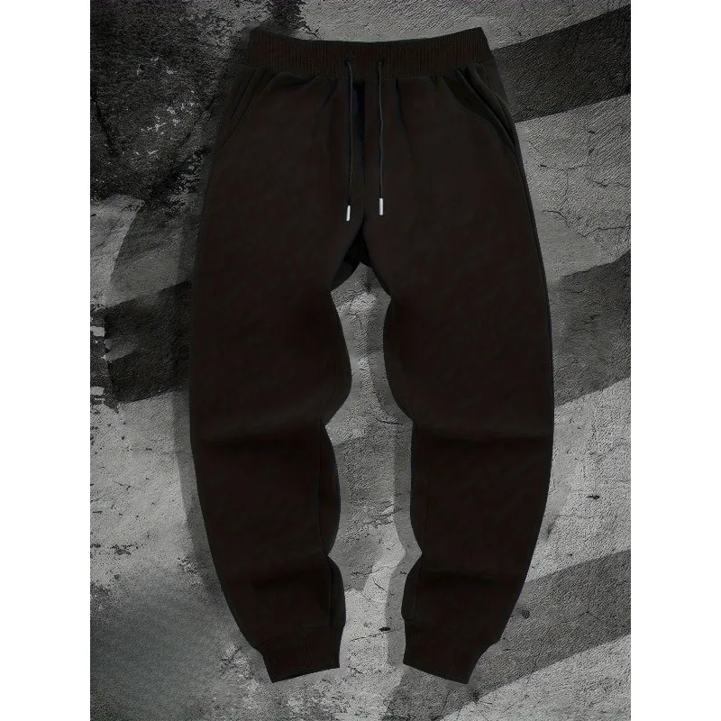 

Мужские спортивные брюки, осенние и зимние повседневные и удобные спортивные штаны, окружность эластичной талии, модные спортивные штаны