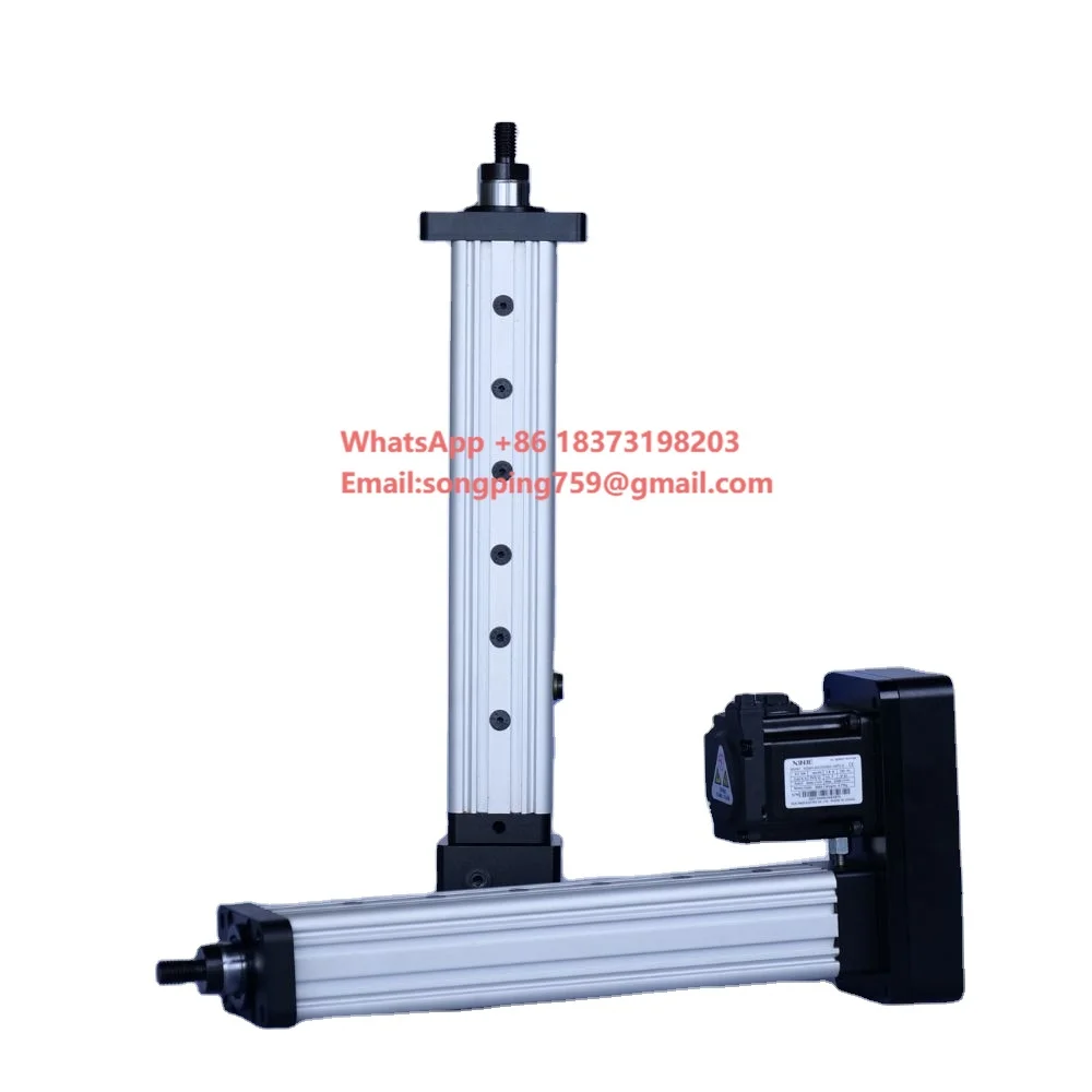 

Electric Cylinder Actuators Are Used in La ser Equipment, Featuring a Load Capacity of 2 Tons, and a Folding-type Structure