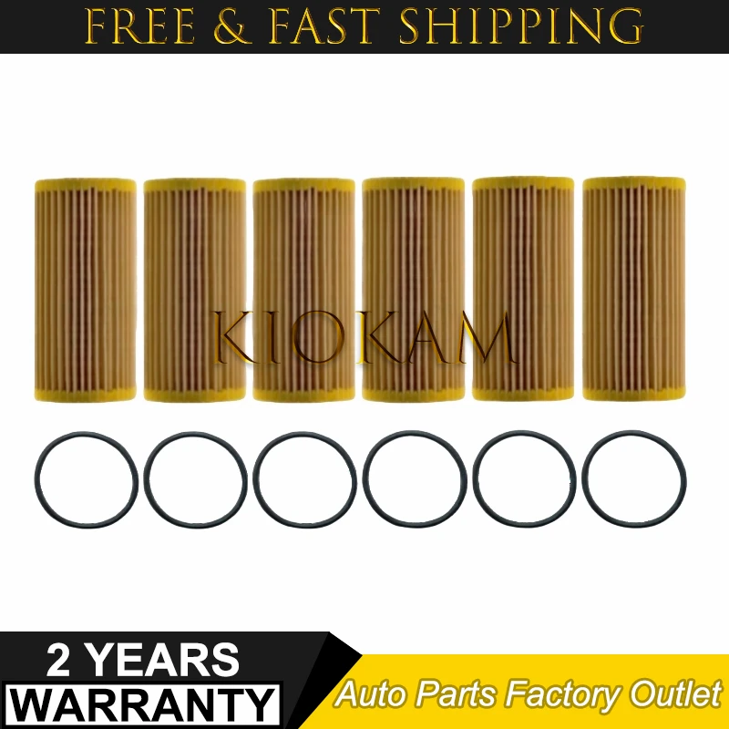 06L115562 6~10PCS Oil Filter for 13- Audi A1 A3 A4 A5 A6 Q3 Q5 Q8 TT Skoda Octavia Golf7 Beetle 1.8 2.0T Porsche Macan 2.0T