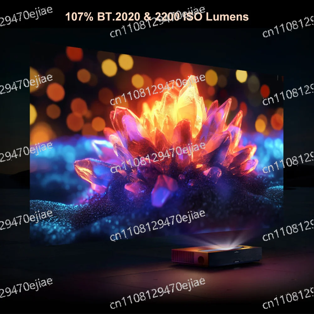 Cinema Advanced Ultra Short Focus 4K Projector Three Color Laser 2200 ISO Lumens
