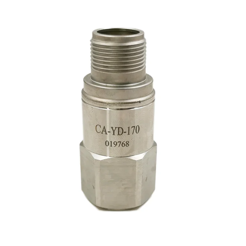 Sinocera IEPE 100mV/g Vibration Acceleration/Temperature Complex Sensor Industrial inspection