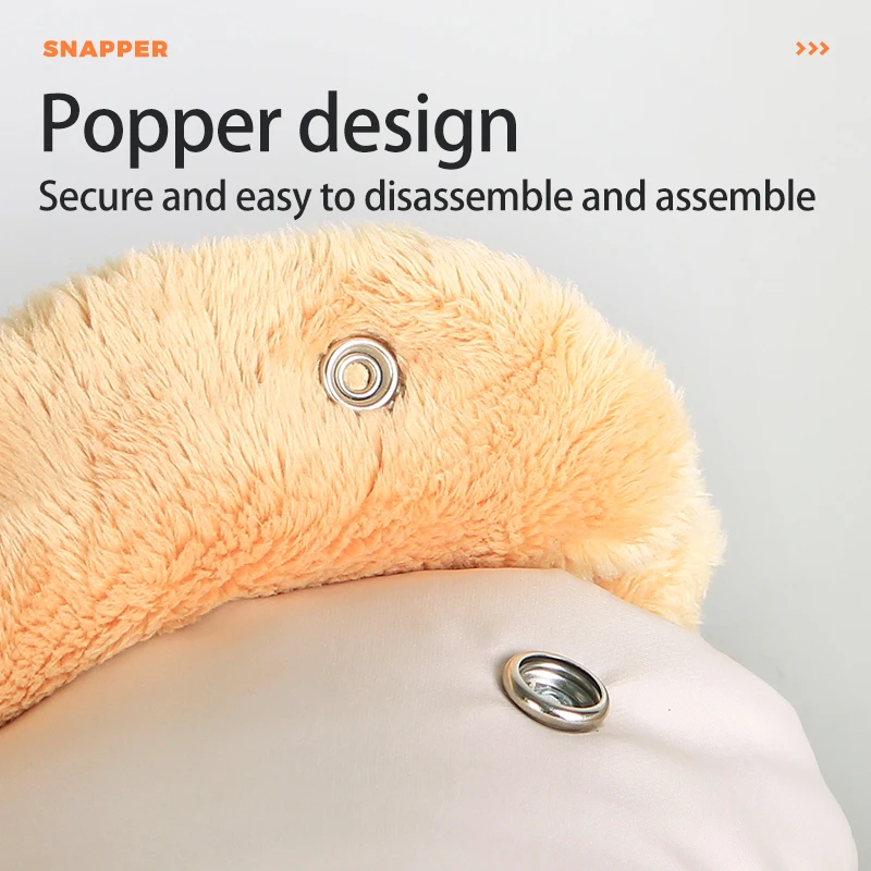 Universal Stroller Warm Gloves Waterproof Windproof Thickening for Yoyo/Cybex Bike Motorcycle Hand Muff Stroller Accessories