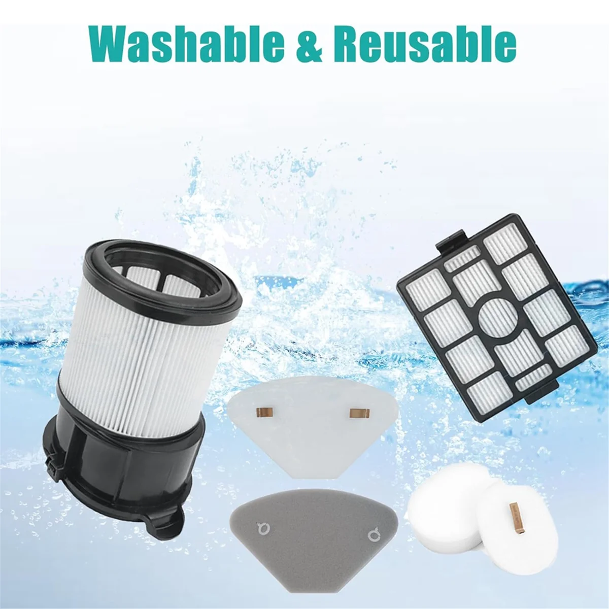 เปลี่ยนสําหรับ Shark IP3251/IP3251C/IP3252/IP3251EUT เครื่องดูดฝุ่นและกรองผ้าฝ้ายฐานสถานีกรอง
