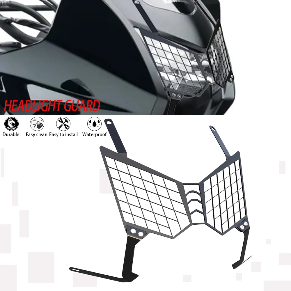 

KL 650E 2008-2018 2017 2016 Motorcycle Accessories KLR 650 Headlight Guard Protector Grille Cover Protection For Kawasaki KLR650