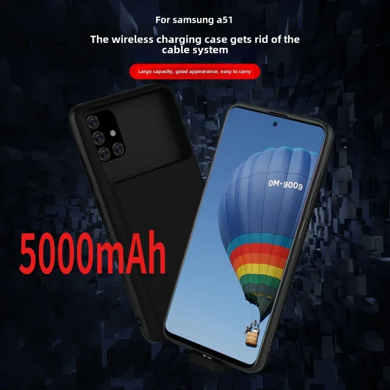 

5000mAh Powerbank Battery Charger Cases for Samsung Galaxy A51 A71 A71 4G 5G External Portable Battery Case Charging