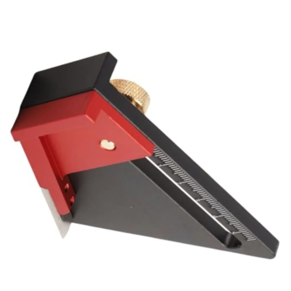 Woodworking Half-measure Center Line Gauge Tool Half Drawing Line Gauge Table Saw Tenon 1/2 Solid Wood Woodworking Trimmer