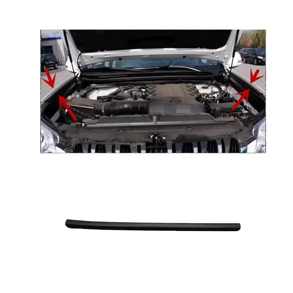 

1 or 2 Pcs Hood Side Rubber for Land Cruiser Prado 150 2010-2018 Hood Cushion Rubber for Fender Tape Rubber Seal Series