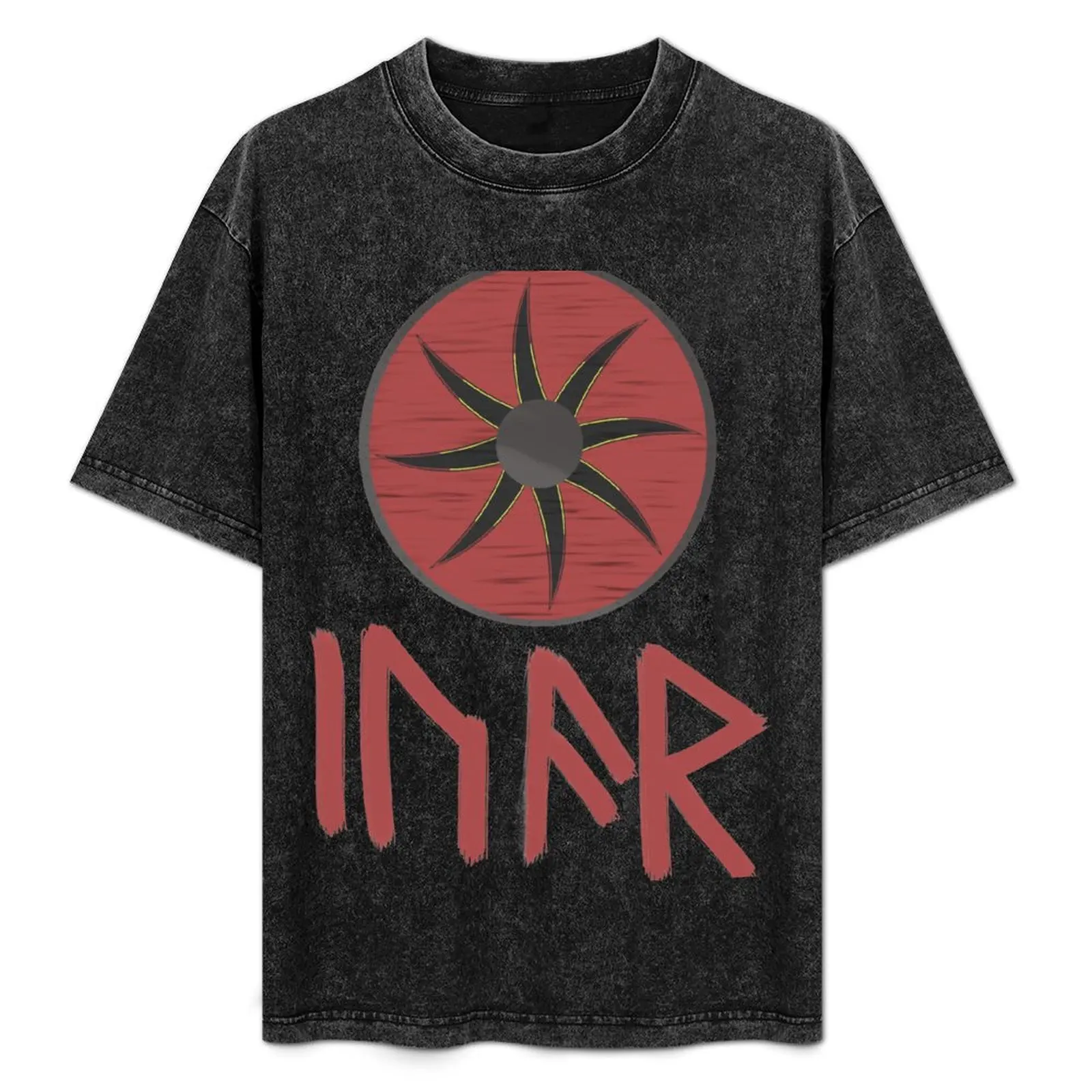 

shield of Ivar the Boneless T-Shirt Modern Print Casual T-Shirt