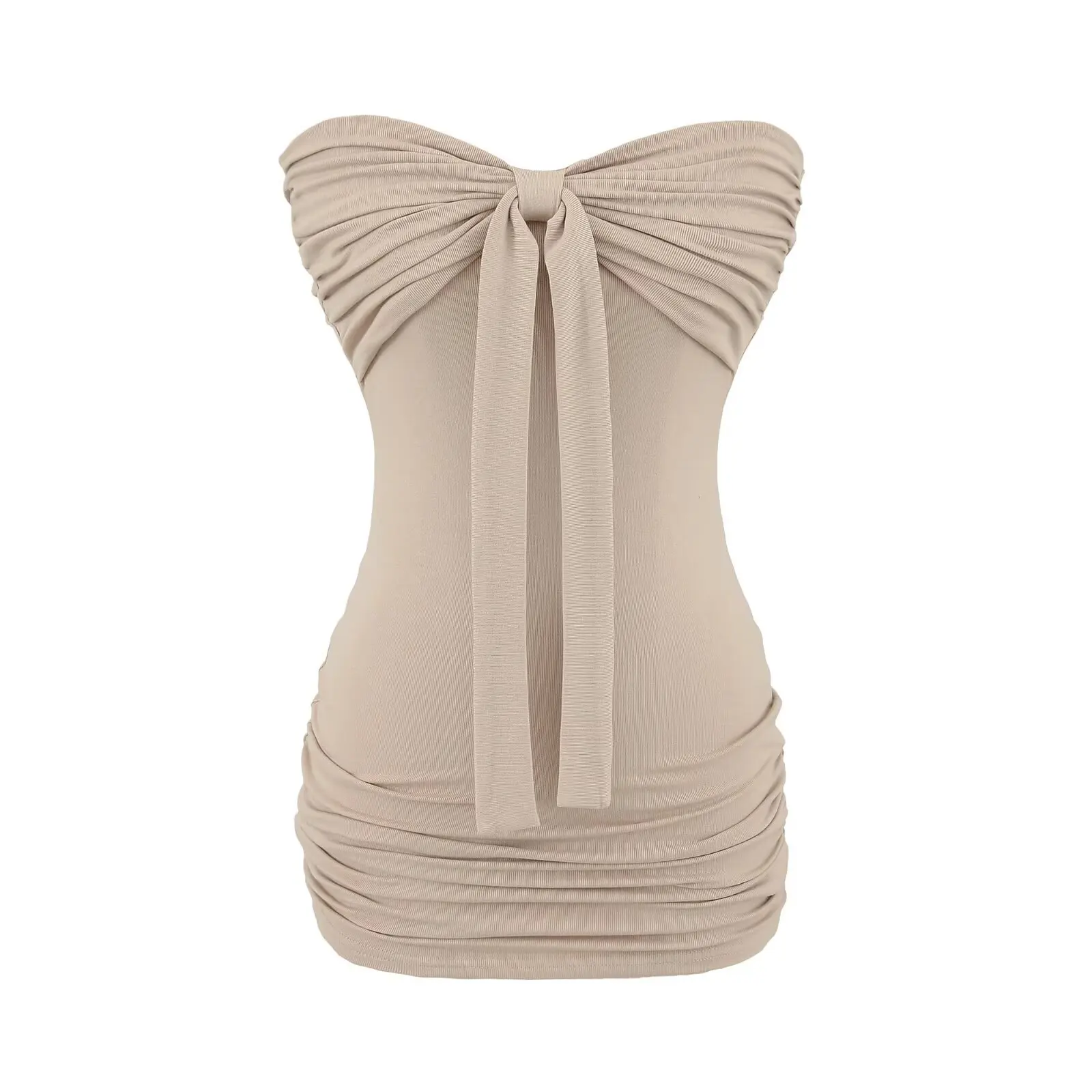 

Однотонная сексуальная завязка на бретельках Dr, женская плиссированная утягивающая дизайнерская летняя юбка с высокой талией, повседневная одежда