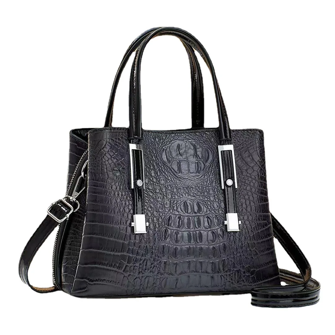 

2023 New Fashion Alligator Women Handbags European Designer Leather Ladies Shoulder Bags Female Girl Brand Luxury Crossbody Bag